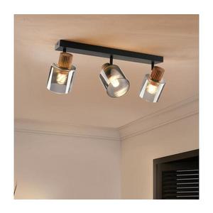 Brilagi - Bodové svietidlo HYGGE 3xE14/15W/230V čierna/dymová BRI440 vyobraziť