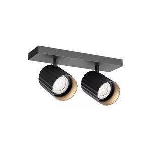 Redo 01-3403 - Bodové svietidlo DELPHI 2xGU10/7W/230V čierna 01-3403 vyobraziť