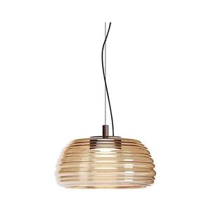 Redo 01-4540 - LED Stmievateľný závesný luster na lane ONDULA LED/12W/230V béžová/dymová 01-4540 vyobraziť