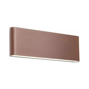 Redo 90453 - LED Vonkajšie nástenné svietidlo KLIPPE LED/24W/230V 3000K IP54 hnedá 90453 vyobraziť