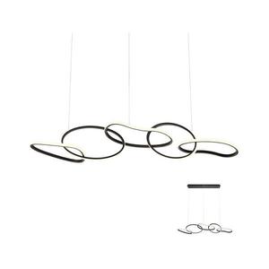 Redo 01-2599 - LED Stlmiteľný závesný luster na lanku BIAS LED/108, 6W/230V 3000K čierna 01-2599 vyobraziť