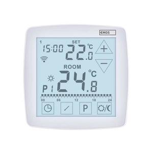 Bezdrôtový digitálny termostat GoSmart 230V/16A Wi-Fi Tuya P56S01F vyobraziť