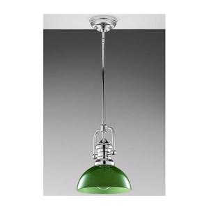 Jupiter 2071 - Luster na tyči PLATINO 1xE27/15W/230V zelená/lesklý chróm 2071 vyobraziť