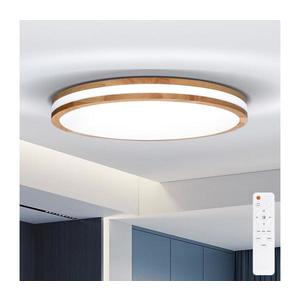 Brilagi - Stmievateľné LED svietidlo MOLINA LED/60W/230V 3000-6500K dub priemer 58 cm +DO WO800-OEM9-60 vyobraziť