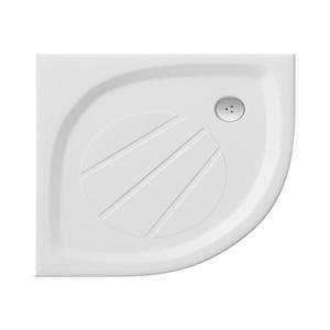 Ravak XA237701010 - Sprchová vanička štvrťkruhová ELIPSO 90x90 cm biela XA237701010 vyobraziť