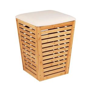 WENKO 25143100 - Kôš na bielizeň BAMBUSA 40x56 cm hnedý 25143100 vyobraziť