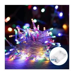 B.V. - LED Vianočná reťaz 100xLED/3xAA 10, 3m multicolor B10303KS0 vyobraziť