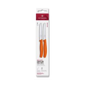 Victorinox - Sada kuchynských nožov na zeleninu SWISS CLASSIC 11 cm 2 ks oranžová 6.7839.2C1 vyobraziť
