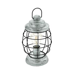 Eglo 79436 - Stolná lampa BAMPTON 1xE27/60W/230V strieborná 79436 vyobraziť