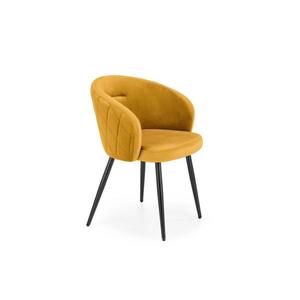 Halmar Jedálna stolička CALMURE žltá V-CH-K/430-KR-MUSZTARDOWY vyobraziť