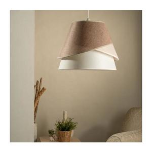 ONLI - Luster na lanku POLLON 1xE27/15W/230V hnedá/krémová/béžová 5106/S vyobraziť