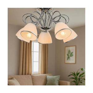 Brilagi - Prisadený luster FRED 5xE27/60W/230V, priemer 59 cm, lesklý chróm 63037 vyobraziť