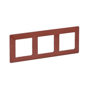 Legrand 754073 - Rámik pre spínače VALENA LIFE 3P tehlová 754073 vyobraziť