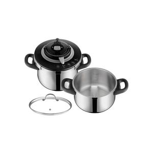 Tefal - Sada tlakových hrncov 4, 5/6 l CLIPSO+ CHEF P4552030 vyobraziť