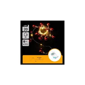 B.V. - LED Vianočný reťaz 20xLED/3xAA 2m teplá biela B103033XN vyobraziť