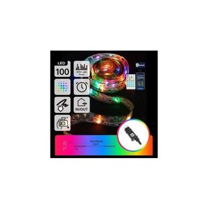 B.V. - LED RGBICW Vonkajší vianočný reťazec 100xLED/10W/230V 10m IP44 + diaľkové ovládanie S104033U5 vyobraziť