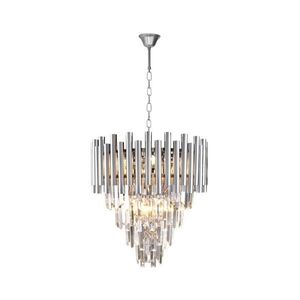 Krištáľový luster na reťazi MADISON 9xE14/40W/230V chróm ML5991 vyobraziť