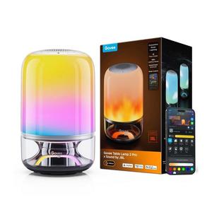 Govee - LED RGBW Stmievateľná stolová lampa s reproduktorom LED/36W/12V Wi-Fi H60200F1 vyobraziť