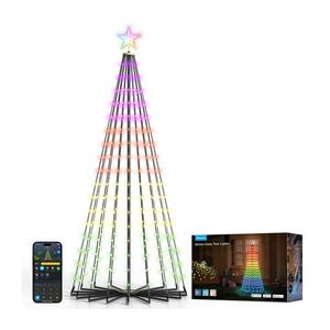 Govee-LED RGBIC Vianočný stromček s hviezdou LED/15W/230V IP65 1, 8m Matter Wi-Fi H6840311 vyobraziť
