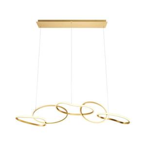 Redo 01-3392 - Stmievateľný LED závesný luster na lanku BIAS LED/120W/230V zlatý 01-3392 vyobraziť