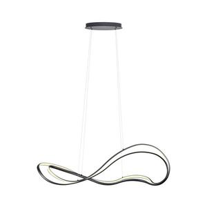 Redo 01-3599 - LED stmievateľný luster na lanku TEMPEST LED/58W/230V čierna 01-3599 vyobraziť