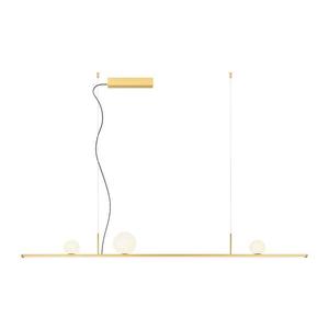 Redo 01-4301 - LED stmievateľný luster na lankách DUNE LED/48W/230V zlatý 01-4301 vyobraziť