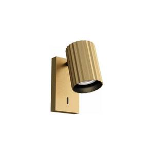 Redo 01-2582 - Nástenné bodové svietidlo DELPHI 1xGU10/7W/230V zlaté 01-2582 vyobraziť