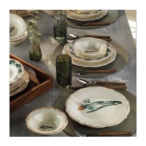 18-dielna pestrofarebná jedálenská súprava z porcelánu 711BRN1106 vyobraziť