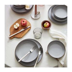 Jedálna sada 12 ks sivá/porcelán 710KTP4518 vyobraziť