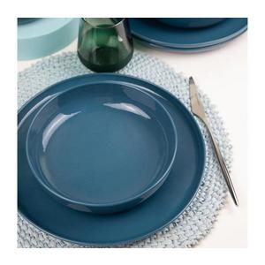 12-dielna jedálenská súprava, modrá, porcelán 710KTP9751 vyobraziť