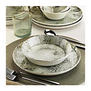 Jedálenská súprava 18 ks sivá/porcelán 430KSV8971 vyobraziť