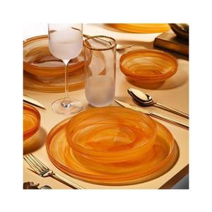 18-dielna jedálenská súprava oranžová/sklo 711BRN1104 vyobraziť