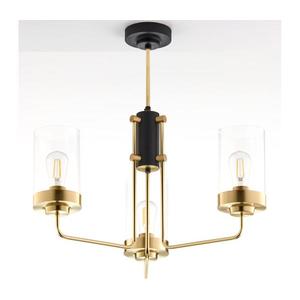 Jupiter 2087 - Luster na tyči RAMIREZ 3xE27/15W/230V zlatá/čierna 2087 vyobraziť