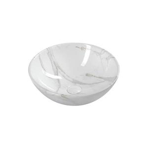 Sapho - Umývadlo na dosku DALMA pr. 42 cm keramika/Carrara/biela MM117 vyobraziť