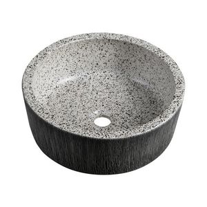 Sapho - Umývadlo na dosku PRIORI pr. 41 cm biela/šedá PI035 vyobraziť