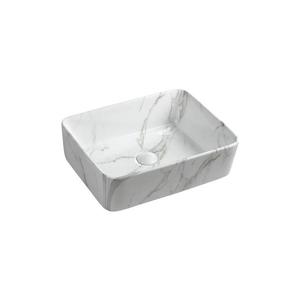 Sapho - Umývadlo na dosku DALMA 47, 5x37, 5 cm keramika/Carrara MM517 vyobraziť