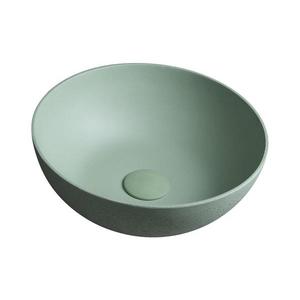 Sapho - Umývadlo na dosku FORMIGO Ø 39 cm betón/zelená FG323 vyobraziť