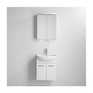 BATH DELUXE Kúpeľňová skrinka Vang s umývadlom + LED zrkadlová skrinka 230 V IP44 biela 09-050-00-01-00 vyobraziť