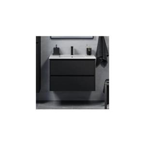BATH DELUXE Kúpeľňová skrinka s umývadlom MOLDE 80 cm, čierna 77-080-11-02-00 vyobraziť