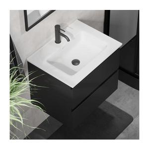 BATH DELUXE Kúpeľňová skrinka s umývadlom KENWOOD 61 cm čierna/biela BT0097+BT0127 vyobraziť