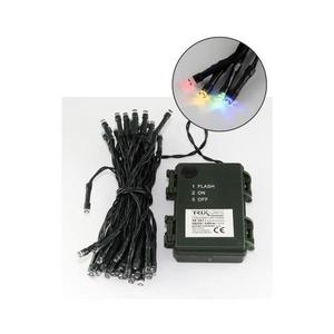 LED Vianočná vonkajšia reťaz 50xLED/2 funkcie 5, 4m IP44 multicolor P486 vyobraziť