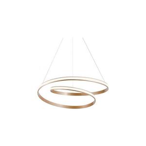 Redo 01-1891 - stmievateľný LED luster na lanku TORSION LED/35W/230V pr. 75 cm bronzový 01-1891 vyobraziť