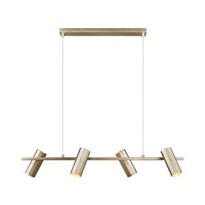 Nordlux - Závesný luster na lane ALANIS 4xGU10/15W/230V mosadz 2213423035 vyobraziť