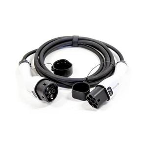Nabíjací kábel pre elektromobily typ 2, 5 m, 7, 4 kW, 32 A, IP54, čierny EV_PEVC7KW5B vyobraziť