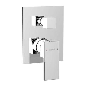 Sapho - Sprchová batéria pre podomietkovú inštaláciu CUBEMIX lesklý chróm CM042 vyobraziť