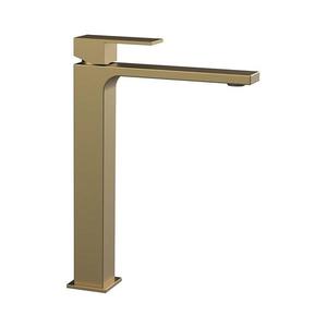 Sapho - Umývadlová batéria CUBEMIX 27, 8 cm matná zlatá CM006GB vyobraziť