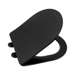 Sapho - WC sedátko PACO SoftClose, čierne PCS1012B vyobraziť