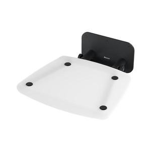 Ravak B8F0000060 - Sklopné sprchové sedátko OVO čierne B8F0000060 vyobraziť