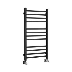 Sapho - Kúpeľňový radiátor METRO 266W 45x89 cm matná čierna IR400TB vyobraziť