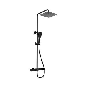 Sapho - Sprchová súprava s batériou CUBEMIX matná čierna CM139B vyobraziť